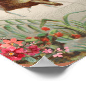 イースターウサギ ポスター (角)