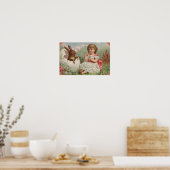 イースターウサギ ポスター (キッチン)