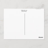 イースターウサギ ポストカード (裏面)