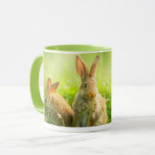イースターウサギ マグカップ (正面左)