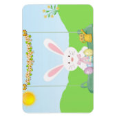 イースターウサギ マグネット (縦)