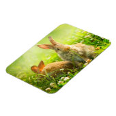 イースターウサギ マグネット (左側)