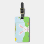 イースターウサギ ラゲッジタグ (正面縦)