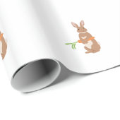 イースターウサギ ラッピングペーパー (ロールコーナー)