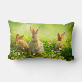 イースターウサギ ランバークッション (裏面)