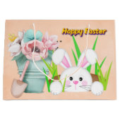 イースターウサギ ラージペーパーバッグ (正面)