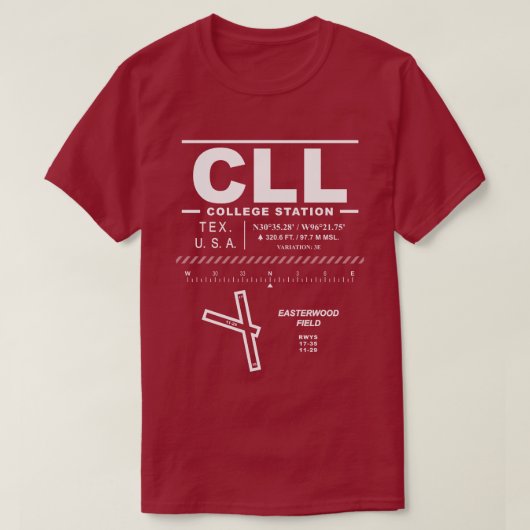イースターウッドフィールドエアポートCLL Tシャツ (デザイン正面)