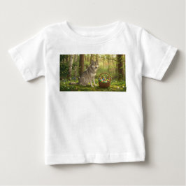 イースターウルフ  ベビーTシャツ