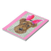 イースターエアデール ノートパッド (回転)