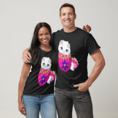 イースターエッグから孵化する子猫 イースター Tシャツ (ユニセックス)