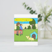 イースターエッグがあるところで456 -漫画を着色して下さい シーズンポストカード (スタンド正面)