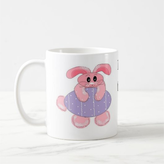 イースターエッグが大好き コーヒーマグカップ (左)