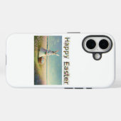 イースターエッグとうさぎ ハッピーイースター Case-Mate iPhoneケース (裏面 (横))