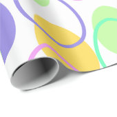 イースターエッグとアウトライン ラッピングペーパー (ロールコーナー)