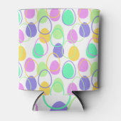 イースターエッグとアウトライン 缶クーラー (正面)