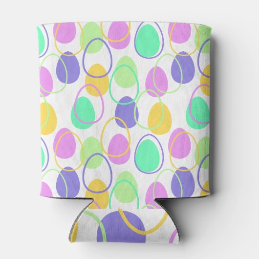 イースターエッグとアウトライン 缶クーラー (裏面)