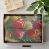 イースターエッグとウサギのティッシュペーパー 薄葉紙 (ギフト)