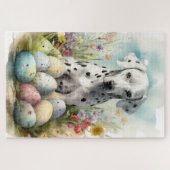 イースターエッグとダルマチア ジグソーパズル (横)