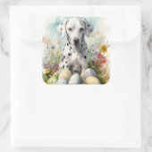 イースターエッグとダルマチア スクエアシール (バッグ)