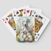 イースターエッグとダルマチア トランプ (裏面)