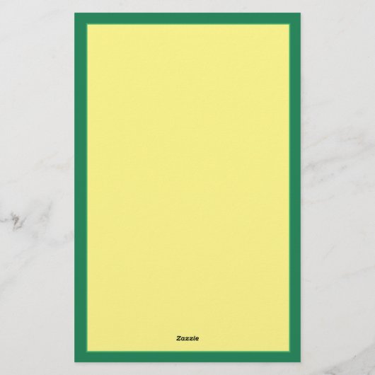 イースターエッグとバニーモノグラム 便箋 (裏面)