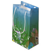 イースターエッグとバニー スモールペーパーバッグ (裏面アングル)