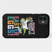 イースターエッグに触らないで ティラノサウルス Case-Mate iPhoneケース (裏面(横))