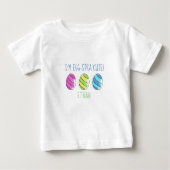 イースターエッグのくせにめっちゃかわいい ベビーTシャツ (正面)