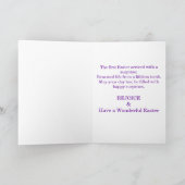 イースターエッグのろばカード シーズンカード (内部)