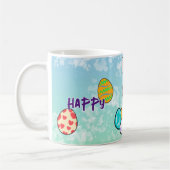 イースターエッグのイースターウサギ コーヒーマグカップ (左)