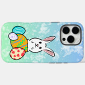 イースターエッグのイースターウサギ Case-Mate iPhoneケース (裏面 (横))