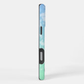 イースターエッグのイースターウサギ iPhoneケース (右側面)