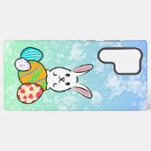 イースターエッグのイースターウサギ SAMSUNG GALAXYケース (裏面横)