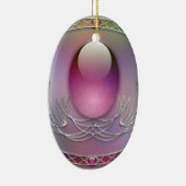イースターエッグのオーナメント セラミックオーナメント (右)