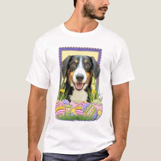 イースターエッグのクッキー- Entlebucher - Eiger Tシャツ (正面)
