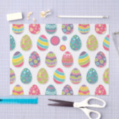 イースターエッグのテーマのティッシュ 薄葉紙 (クラフト)