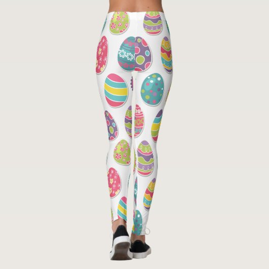 イースターエッグのテーマのレギンス|イースターの装い レギンス (裏面)