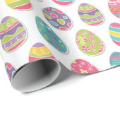 イースターエッグのテーマの包装紙 ラッピングペーパー (ロールコーナー)