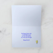 イースターエッグのニワトリ シーズンカード (内部)