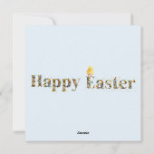 イースターエッグのバスケットを持つコアラ熊 シーズンカード (裏面)