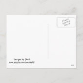 イースターエッグのバスケット シーズンポストカード (裏面)