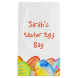 イースターエッグのパステル スモールペーパーバッグ