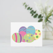 イースターエッグのパターン シーズンポストカード (スタンド正面)