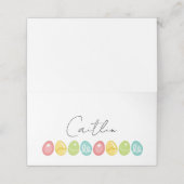 イースターエッグのプレースカード プレイスカード (外部開封)