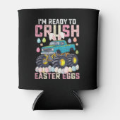 イースターエッグのモンスタートラックをつぶす準備ができている 缶クーラー (正面)