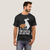 イースターエッグの作り方チキンバニー大人の男性 Tシャツ (正面フル)