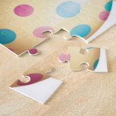 イースターエッグの子ども ジグソーパズル (側面)