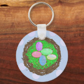 イースターエッグの巣 キーホルダー (正面)