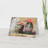 イースターエッグの挨拶状 シーズンカード (裏面)