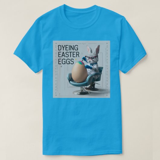 イースターエッグの染色 Tシャツ (デザイン正面)